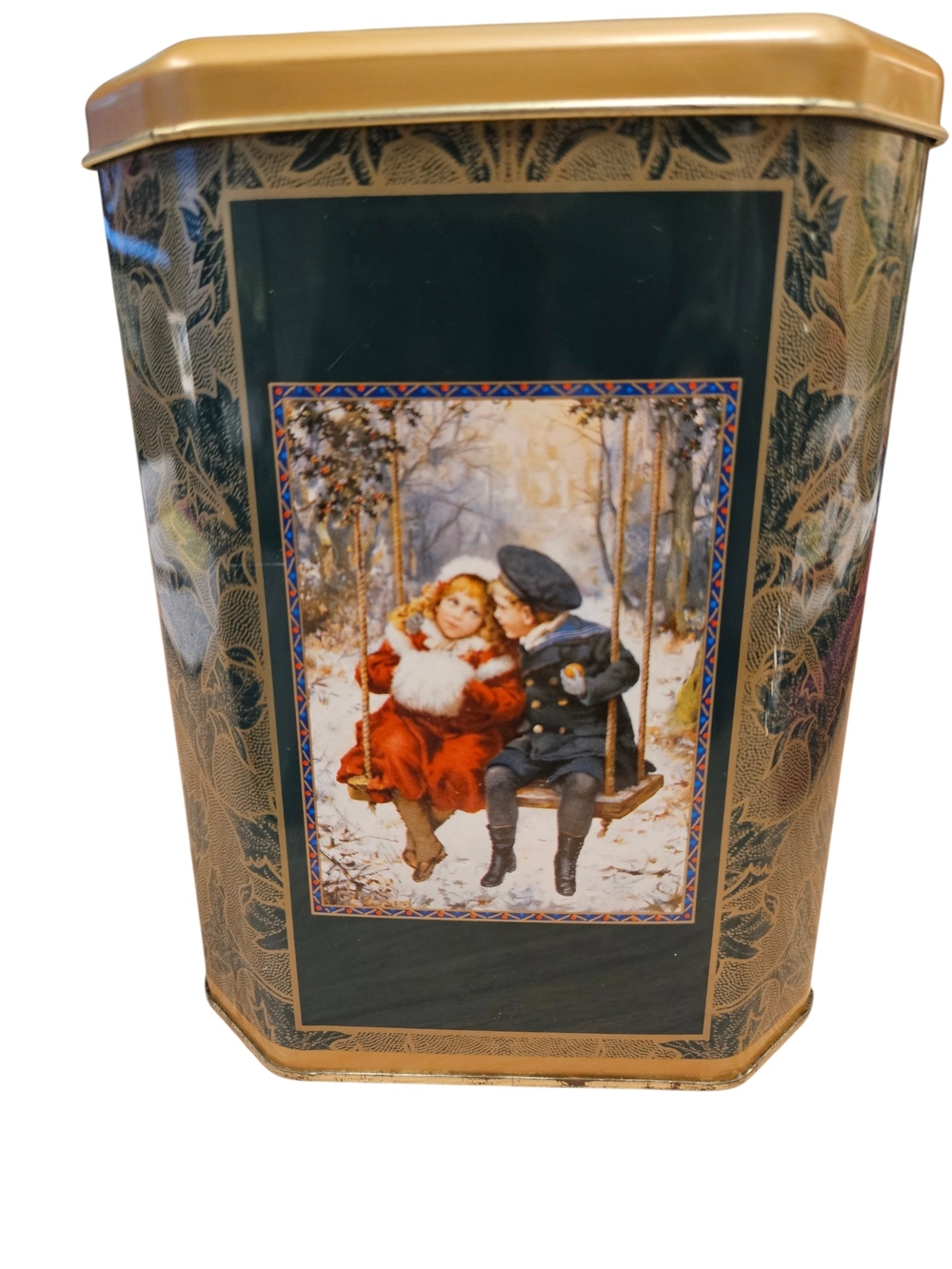 Vintage Holiday Decorative Tin Victorian Collection Made in the UK